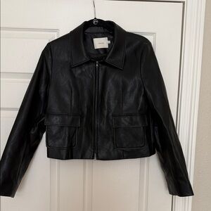 Le abonné leather jacket